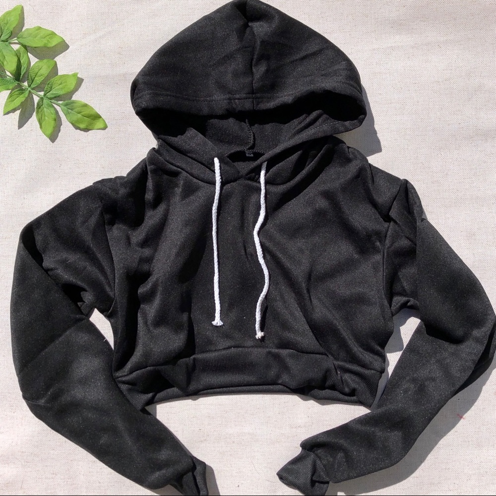 crop hoodie - Picture 2 of 3